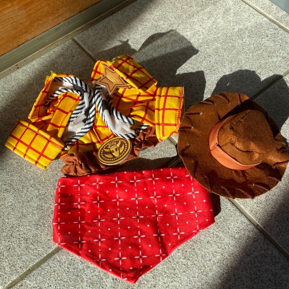 NWOT Toy Story Woody Dog Costume
